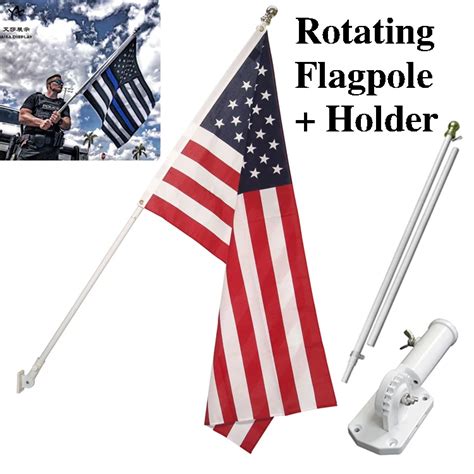 heavy duty house mounted flagpole